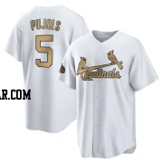 Albert Pujols Men's St. Louis Cardinals White Game Replica 2022 All-Star Jersey