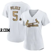 Albert Pujols Women's St. Louis Cardinals White Game Replica 2022 All-Star Jersey