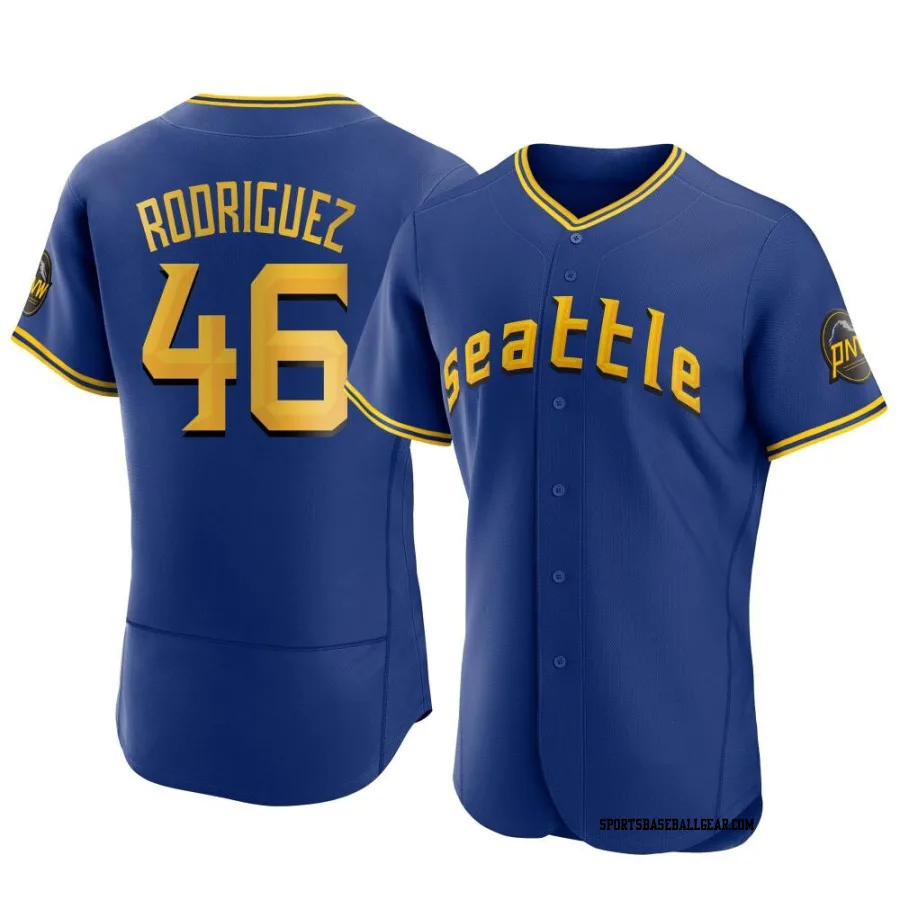 Alberto Rodriguez Men's Seattle Mariners Royal Authentic 2023 City Connect Jersey