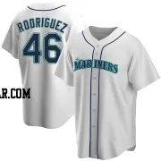 Alberto Rodriguez Men's Seattle Mariners White Replica Home Jersey