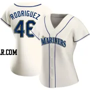 Alberto Rodriguez Women's Seattle Mariners Cream Authentic Alternate Jersey