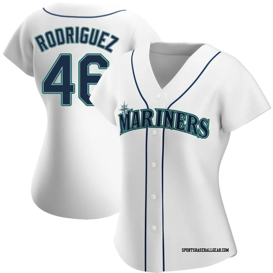 Alberto Rodriguez Women's Seattle Mariners White Authentic Home Jersey