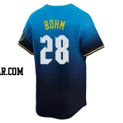 Alec Bohm Men's Philadelphia Phillies Blue Limited 2024 City Connect Jersey