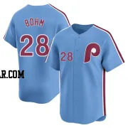 Alec Bohm Men's Philadelphia Phillies Light Blue Limited Alternate Jersey