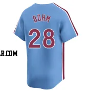 Alec Bohm Men's Philadelphia Phillies Light Blue Limited Alternate Jersey