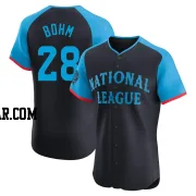 Alec Bohm Men's Philadelphia Phillies Navy Elite National League 2024 All-Star Game Jersey