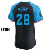 Alec Bohm Men's Philadelphia Phillies Navy Elite National League 2024 All-Star Game Jersey