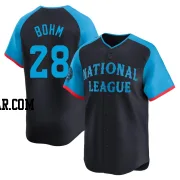 Alec Bohm Men's Philadelphia Phillies Navy Limited National League 2024 All-Star Game Jersey