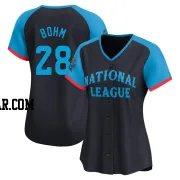 Alec Bohm Women's Philadelphia Phillies Navy Limited National League 2024 All-Star Game Jersey