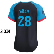 Alec Bohm Women's Philadelphia Phillies Navy Limited National League 2024 All-Star Game Jersey