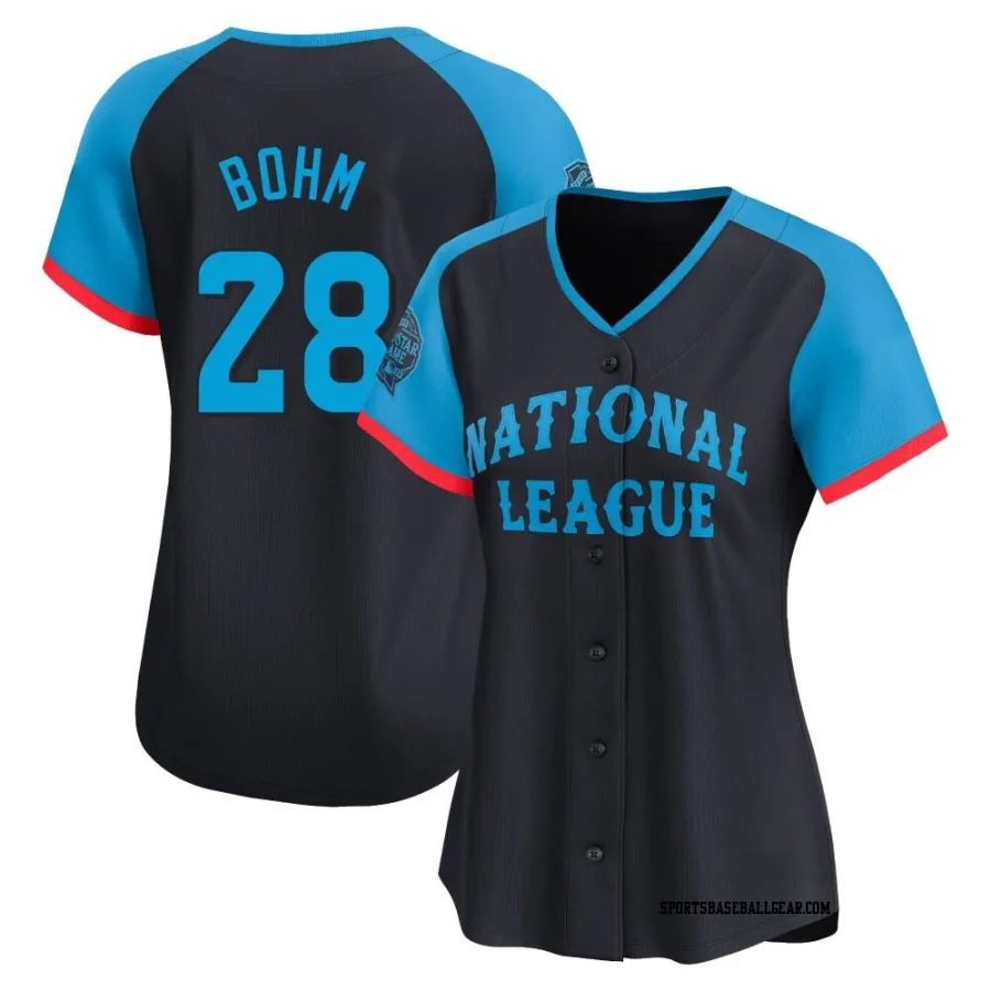 Alec Bohm Women's Philadelphia Phillies Navy Limited National League 2024 All-Star Game Jersey