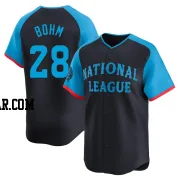 Alec Bohm Youth Philadelphia Phillies Navy Limited National League 2024 All-Star Game Jersey