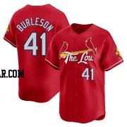 Alec Burleson Men's St. Louis Cardinals Red Limited 2024 City Connect Jersey