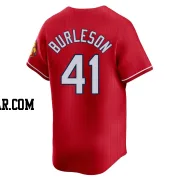 Alec Burleson Men's St. Louis Cardinals Red Limited 2024 City Connect Jersey