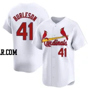 Alec Burleson Men's St. Louis Cardinals White Limited Home Jersey