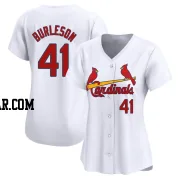 Alec Burleson Women's St. Louis Cardinals White Limited Home Jersey