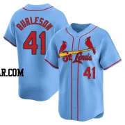 Alec Burleson Youth St. Louis Cardinals Light Blue Limited Alternate Jersey