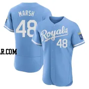 Alec Marsh Men's Kansas City Royals Light Blue Authentic 2022 Alternate Jersey