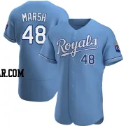 Alec Marsh Men's Kansas City Royals Light Blue Authentic Alternate Jersey