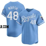 Alec Marsh Men's Kansas City Royals Light Blue Limited Alternate Jersey