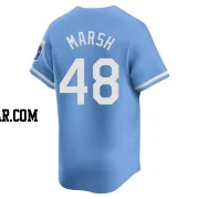 Alec Marsh Men's Kansas City Royals Light Blue Limited Alternate Jersey