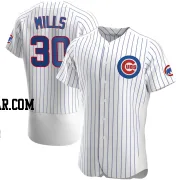 Alec Mills Men's Chicago Cubs White Authentic Home Jersey