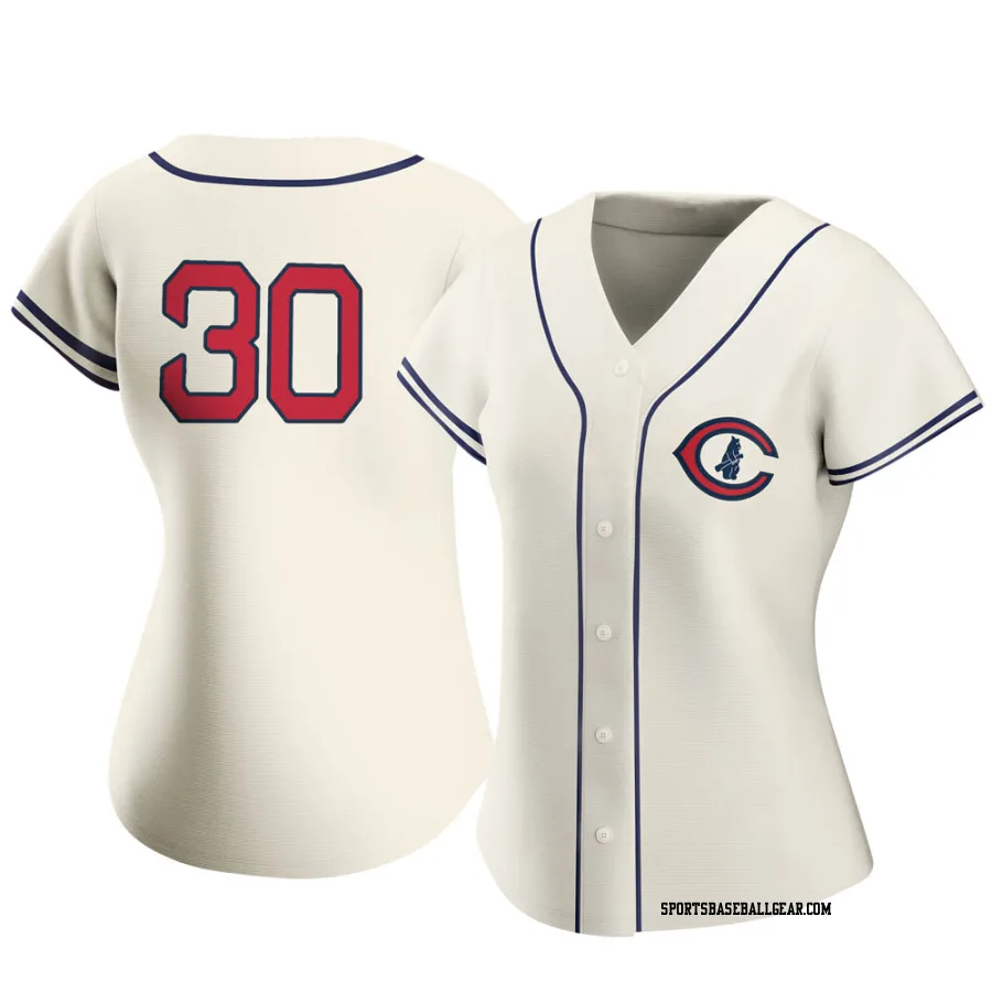 Alec Mills Women's Chicago Cubs Cream Authentic 2022 Field Of Dreams Jersey