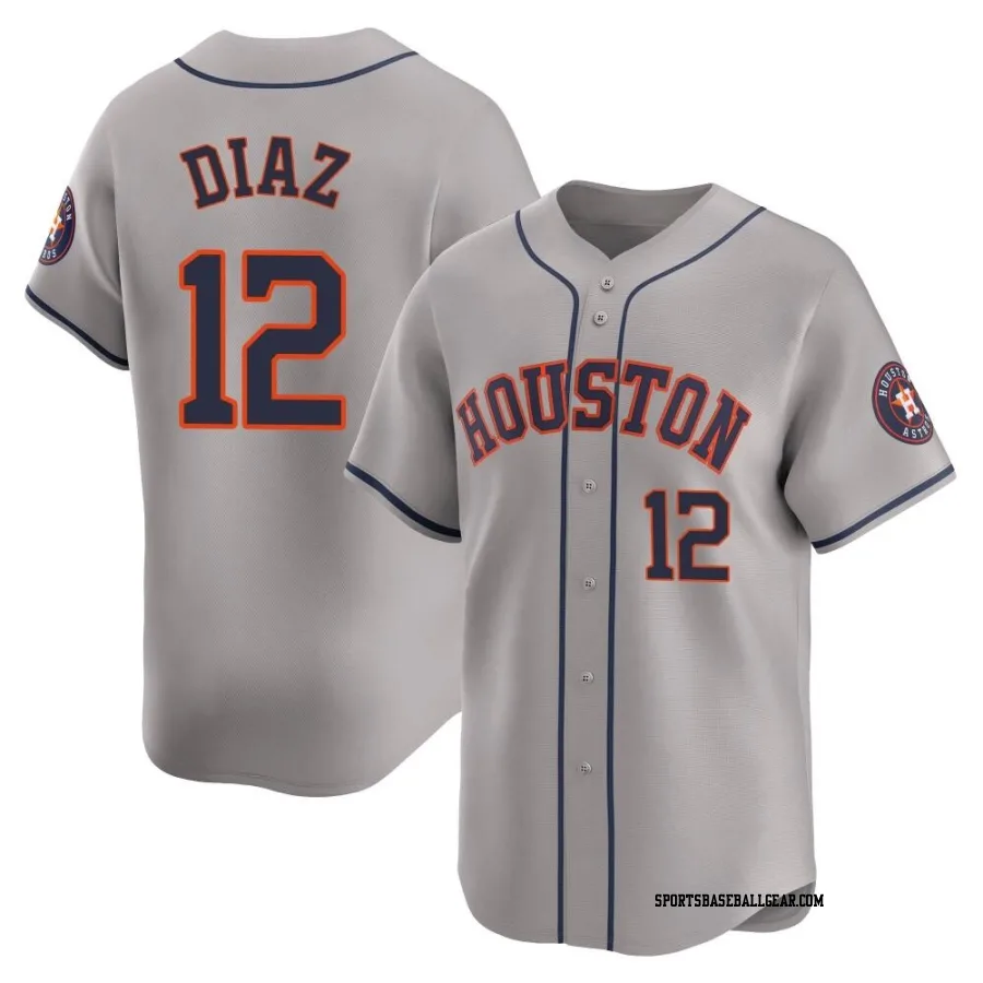 Aledmys Diaz Men's Houston Astros Gray Limited Away Jersey