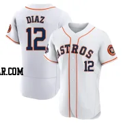 Aledmys Diaz Men's Houston Astros White Authentic 2022 World Series Champions Home Jersey