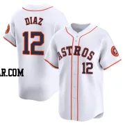 Aledmys Diaz Men's Houston Astros White Limited Home Jersey