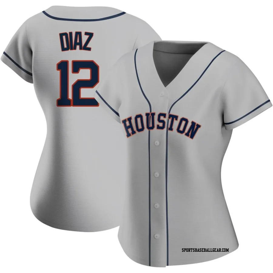 Aledmys Diaz Women's Houston Astros Gray Replica Road 2020 Jersey