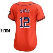 Aledmys Diaz Women's Houston Astros Orange Limited Alternate Jersey