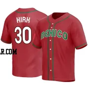 Alejandro Kirk Men's Mexico Baseball Red Replica 2023 World Baseball Classic Jersey