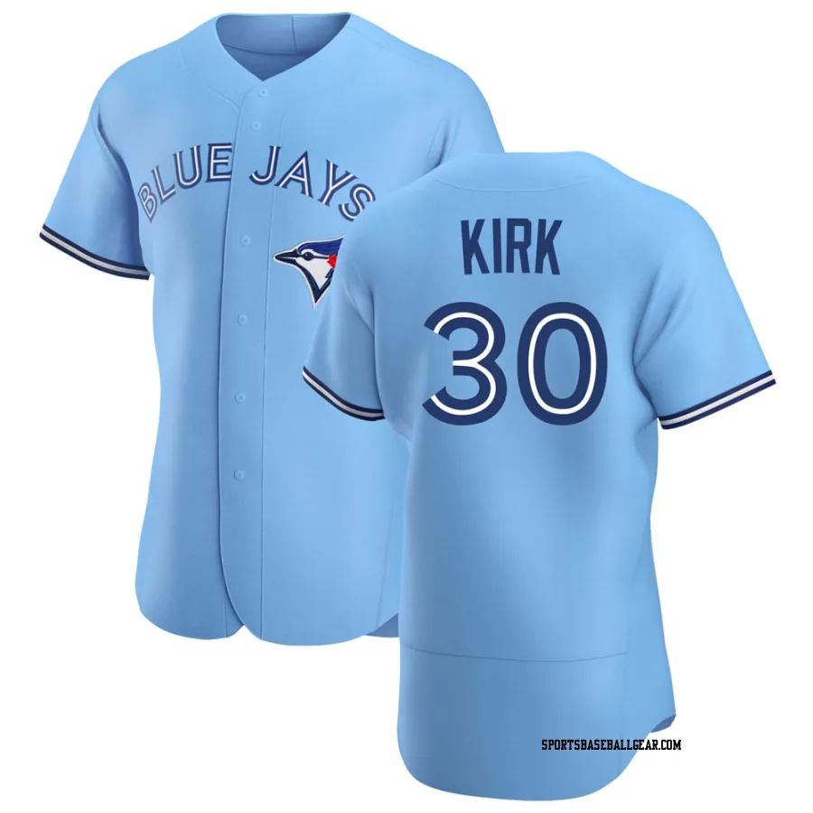 Alejandro Kirk Men's Toronto Blue Jays Blue Authentic Powder Alternate Jersey