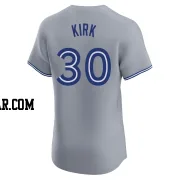 Alejandro Kirk Men's Toronto Blue Jays Gray Elite Road Jersey