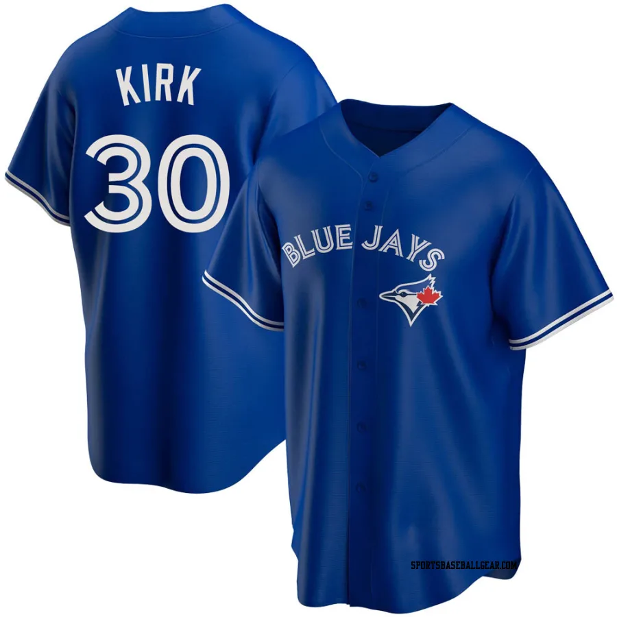 Alejandro Kirk Men's Toronto Blue Jays Royal Replica Alternate Jersey