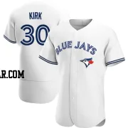 Alejandro Kirk Men's Toronto Blue Jays White Authentic Home Jersey