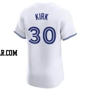 Alejandro Kirk Men's Toronto Blue Jays White Elite Home Jersey