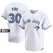 Alejandro Kirk Youth Toronto Blue Jays White Limited Home Jersey