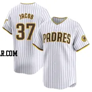 Alek Jacob Men's San Diego Padres White Limited Home Jersey