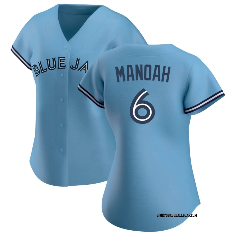 Alek Manoah Women's Toronto Blue Jays Blue Authentic Jersey