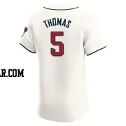 Alek Thomas Men's Arizona Diamondbacks Cream Elite Home Jersey