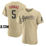 Alek Thomas Men's Arizona Diamondbacks Gold Authentic 2021 City Connect Jersey