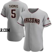 Alek Thomas Men's Arizona Diamondbacks Gray Authentic Road Jersey