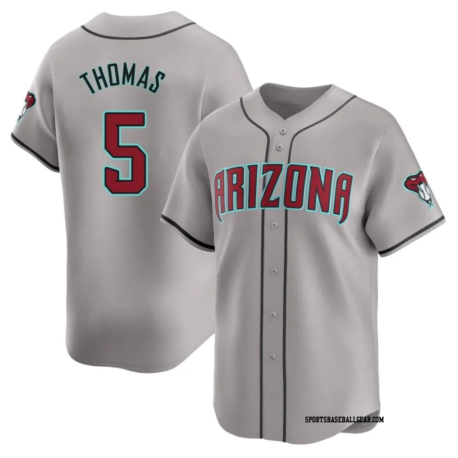 Alek Thomas Men's Arizona Diamondbacks Gray Limited Away Jersey