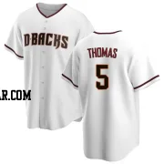 Alek Thomas Men's Arizona Diamondbacks White Replica Home Jersey