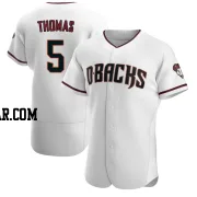 Alek Thomas Men's Arizona Diamondbacks White/Crimson Authentic Home Jersey