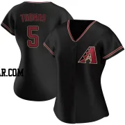 Alek Thomas Women's Arizona Diamondbacks Black Authentic Alternate Jersey