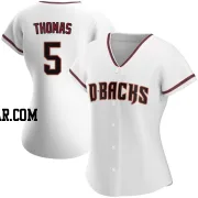 Alek Thomas Women's Arizona Diamondbacks White Authentic Home Jersey