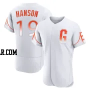 Alen Hanson Men's San Francisco Giants White Authentic 2021 City Connect Jersey